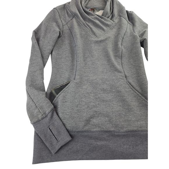 Stoic | Gray, Cowl Neck Sweatshirt | Size Small - Picture 2 of 4